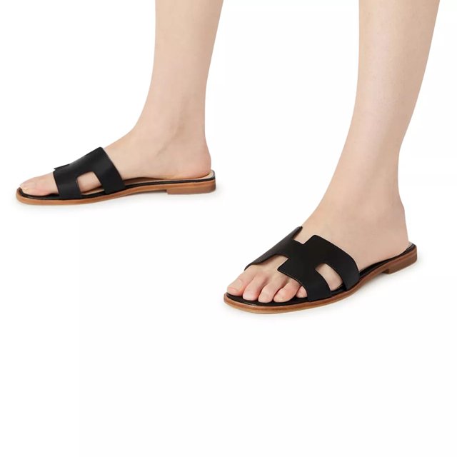【Steve Madden】ハドリー HADYN White Leather Women's Slide Sandals | Women's Designer