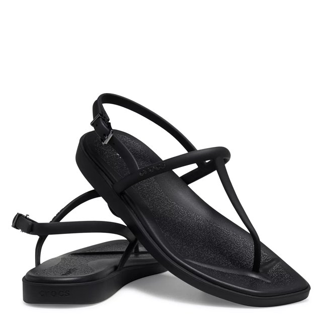 Crocs Miami Thong Sandal Black