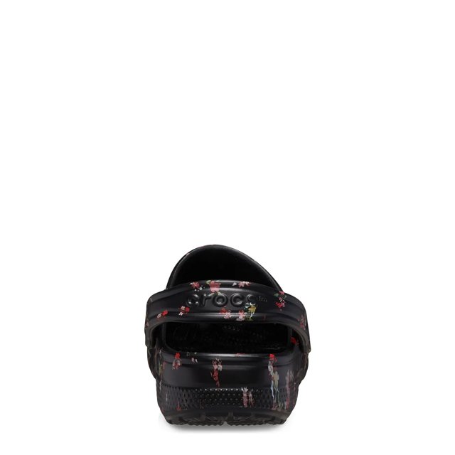 Classic botanical floral clog top