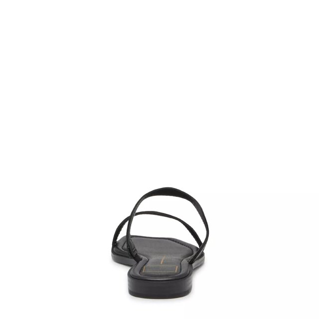 Dsw black flat sandals deals