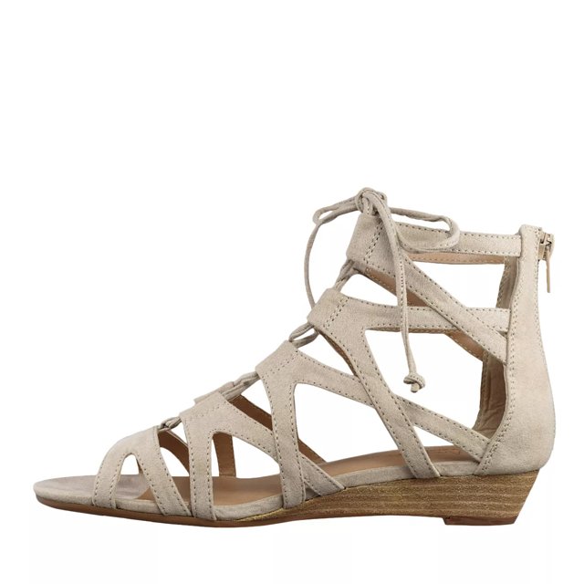 tan gladiator wedge sandals