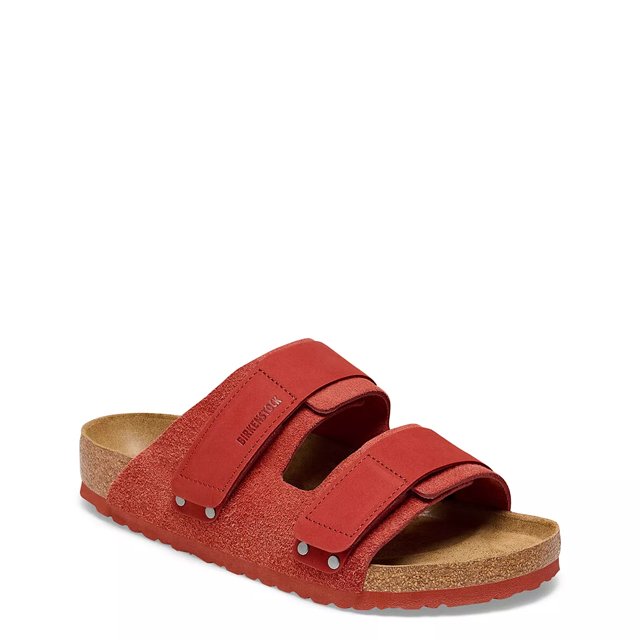 Womens red 2024 birkenstock sandals