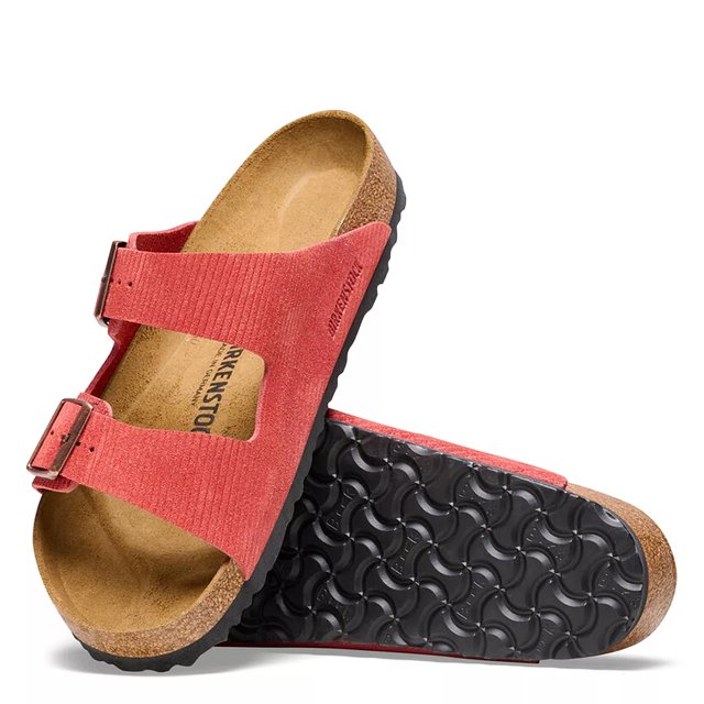 Womens red birkenstock hotsell