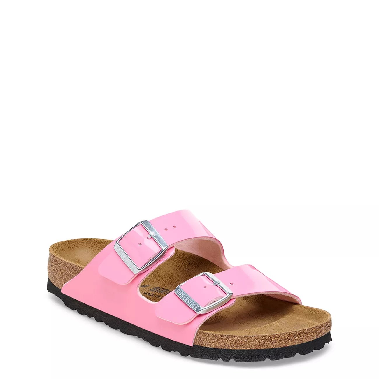 Women's Arizona Patent Narrow Width Slide Sandal