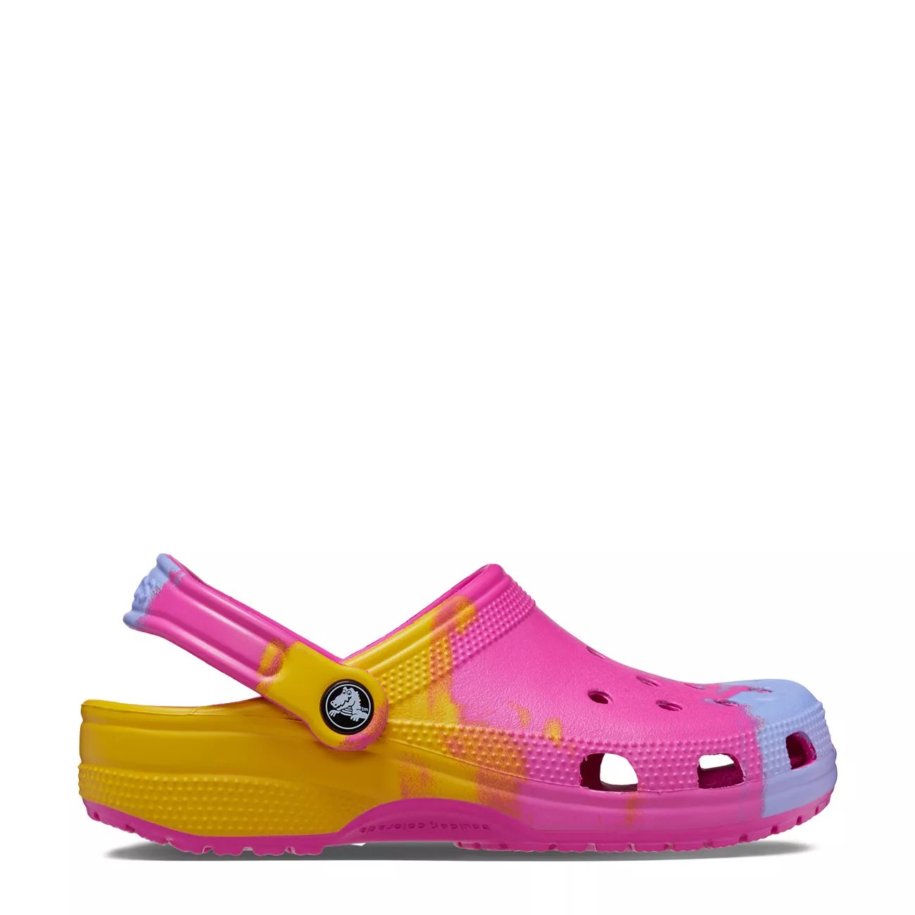 Pink clearance ombre crocs