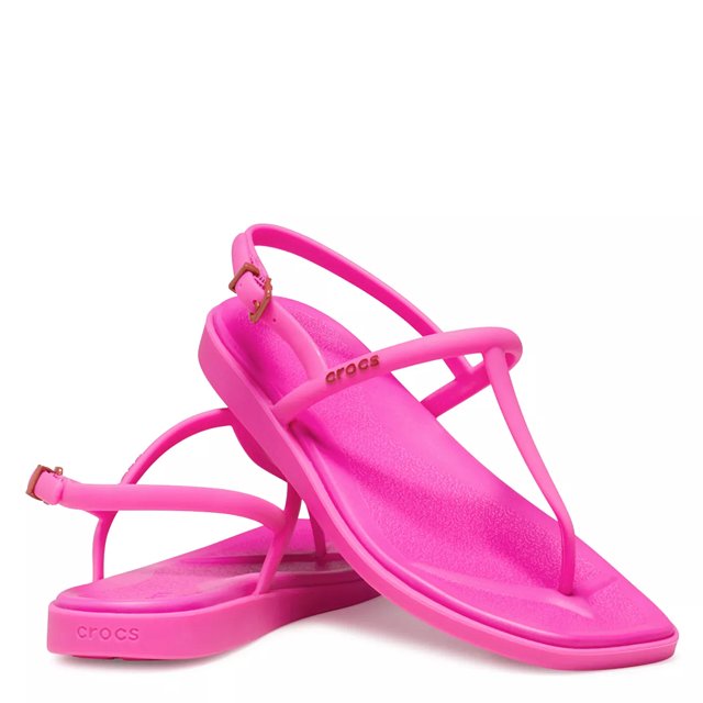 Crocs Miami Thong Sandal Pink Crush US 10