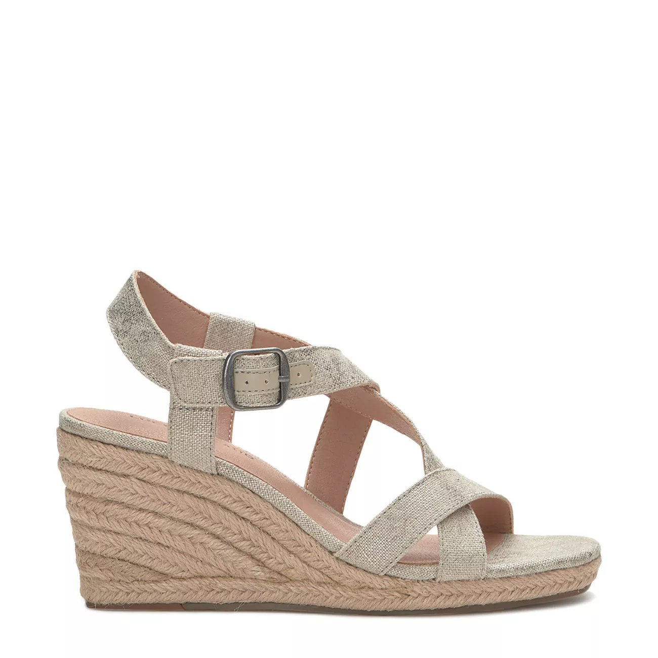 Lucky Brand Mytila Espadrille Wedge Sandal | DSW Canada