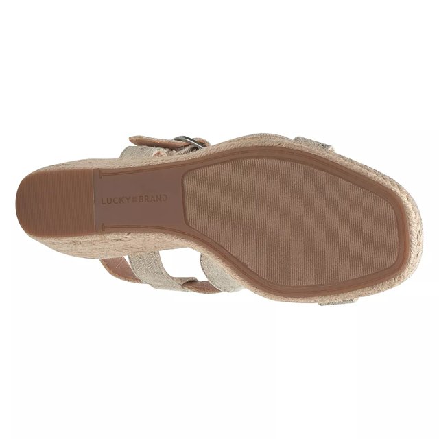 Lucky brand espadrille wedge sandals outlet