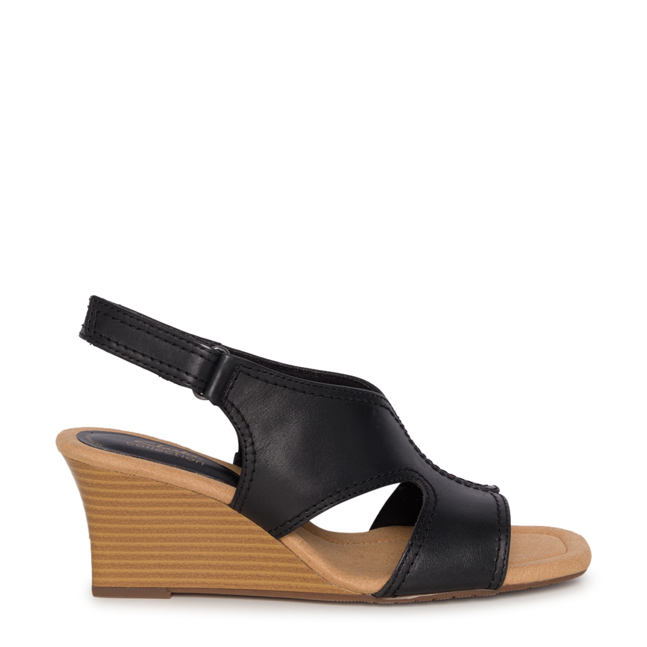 Clarks Women's Kyarra Aster Wedge Sandal | The Shoe Company
