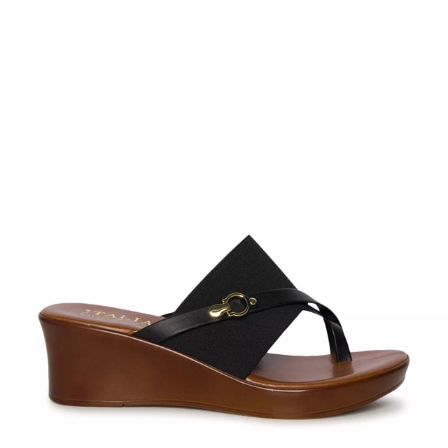 Italian shoemakers vale wedge sandal sales
