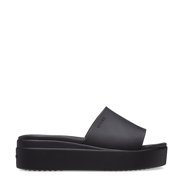 Crocs Brooklyn Slide Wedge Sandal | The Shoe Company