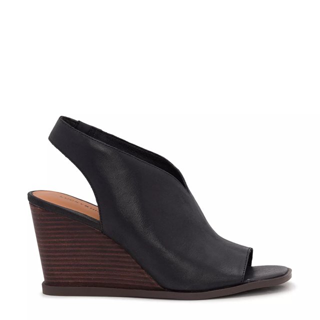 Lucky brand sales platform wedge sandals