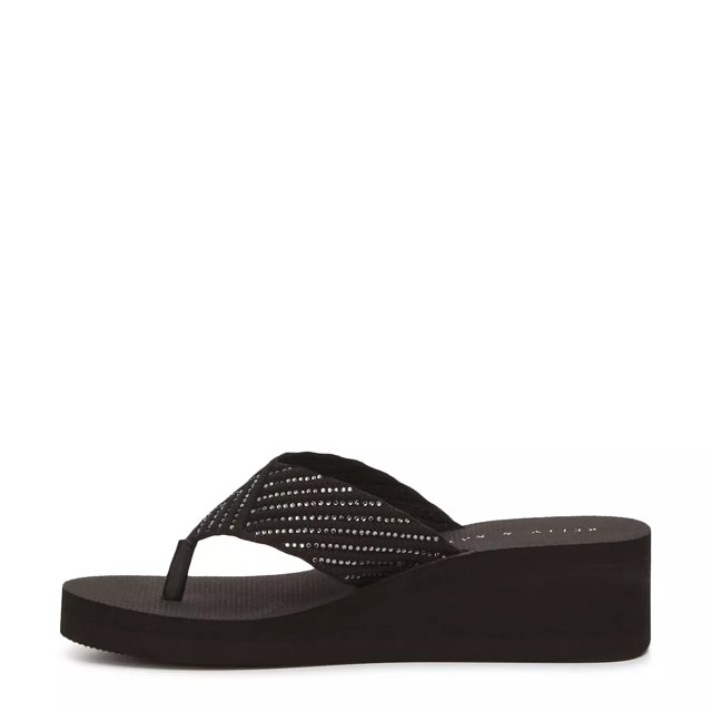 Kelly Katie Tacie Wedge Flip Flop