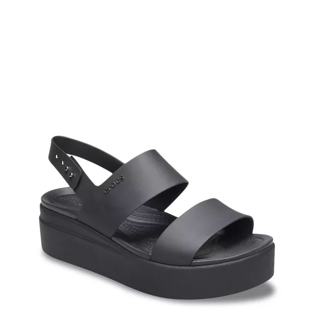 Crocs Women's Brooklyn Flip Platform Sandal