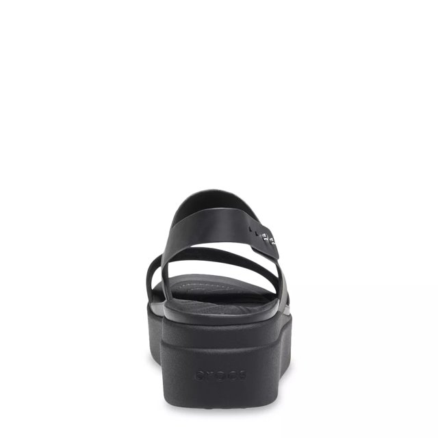 Black sandals platform wedge outlet