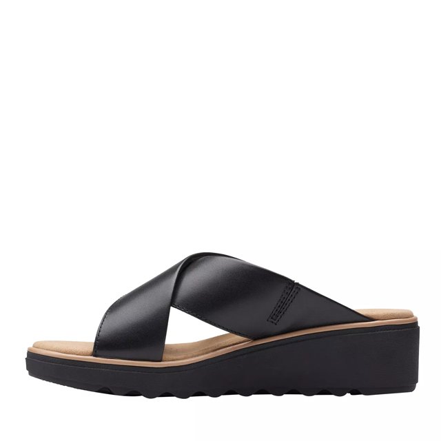 Black gem sandals deals