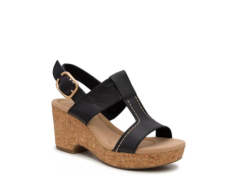 Cethrio Womens Comfortable Wedge Sandals- on Clearance Wide Width