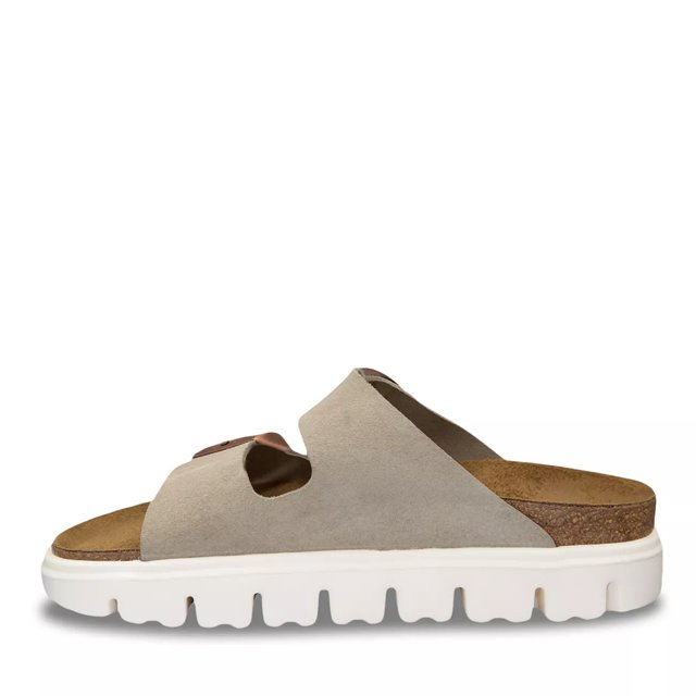 women's arizona soft sandals in mink