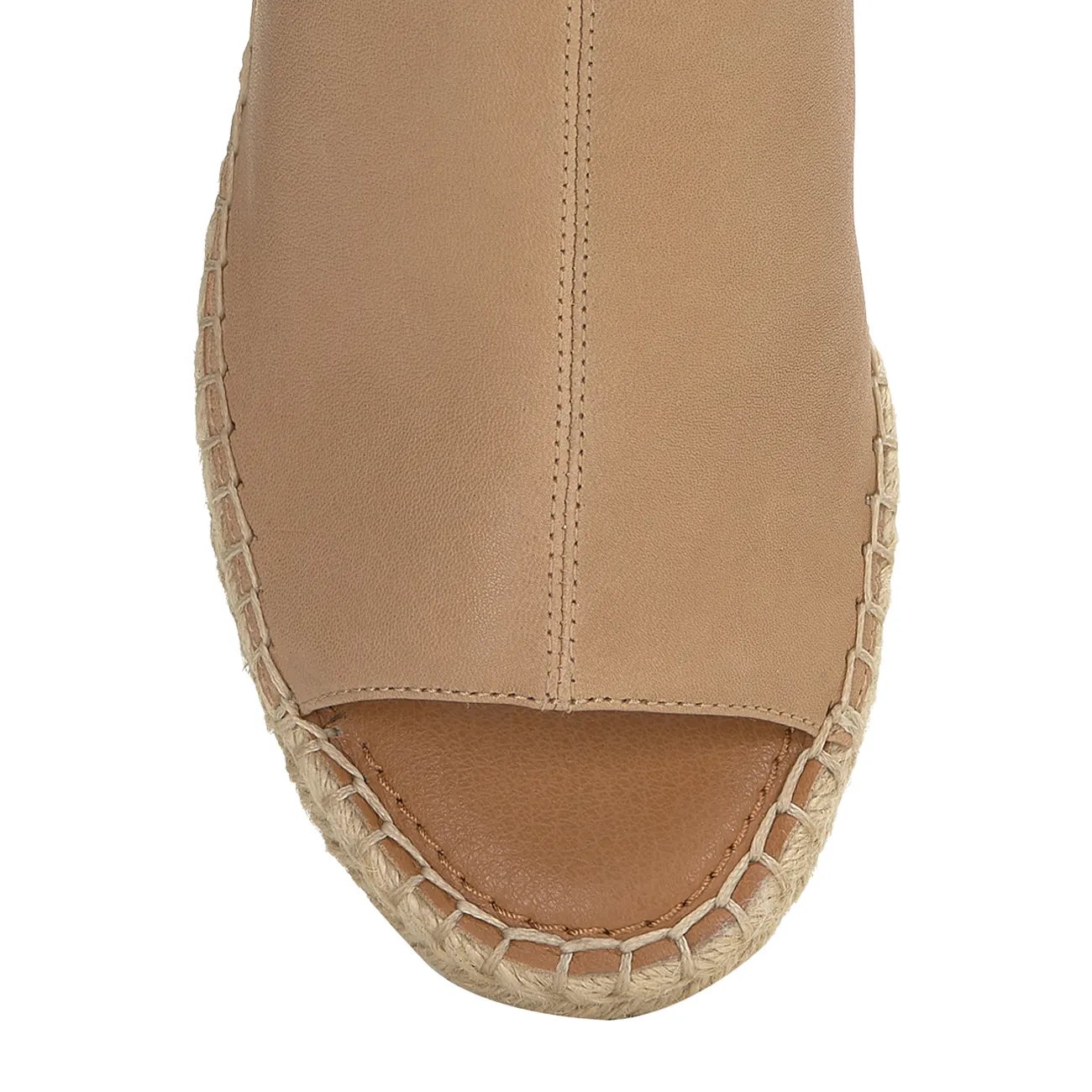 Women's Wedge Leather Sandal