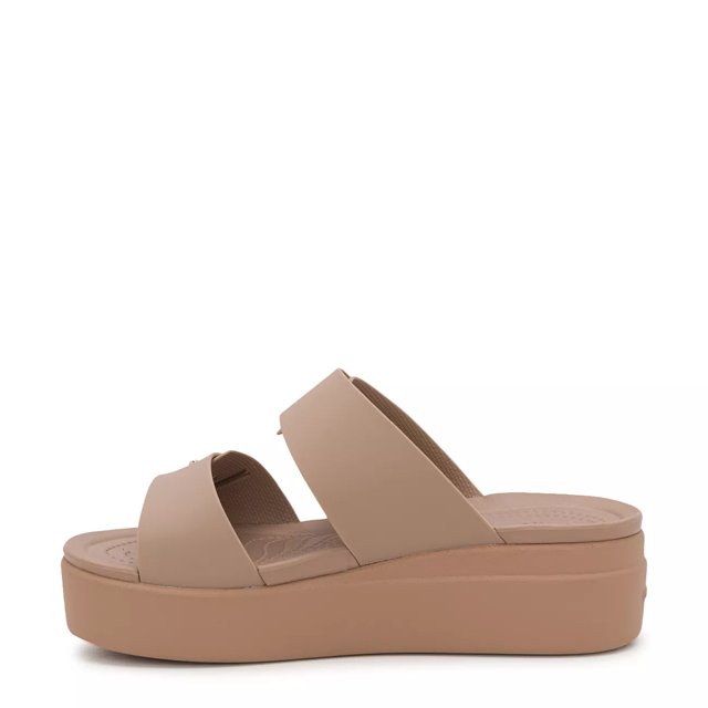 Low wedge sandal on sale