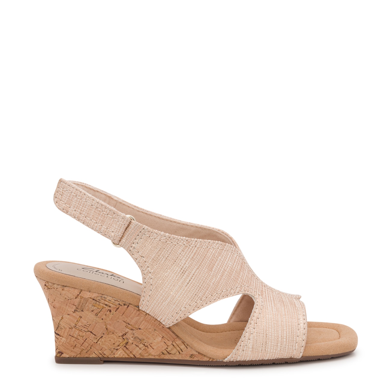 Clarks Women’s Kyarra Aster Wedge Sandal | The Shoe Company