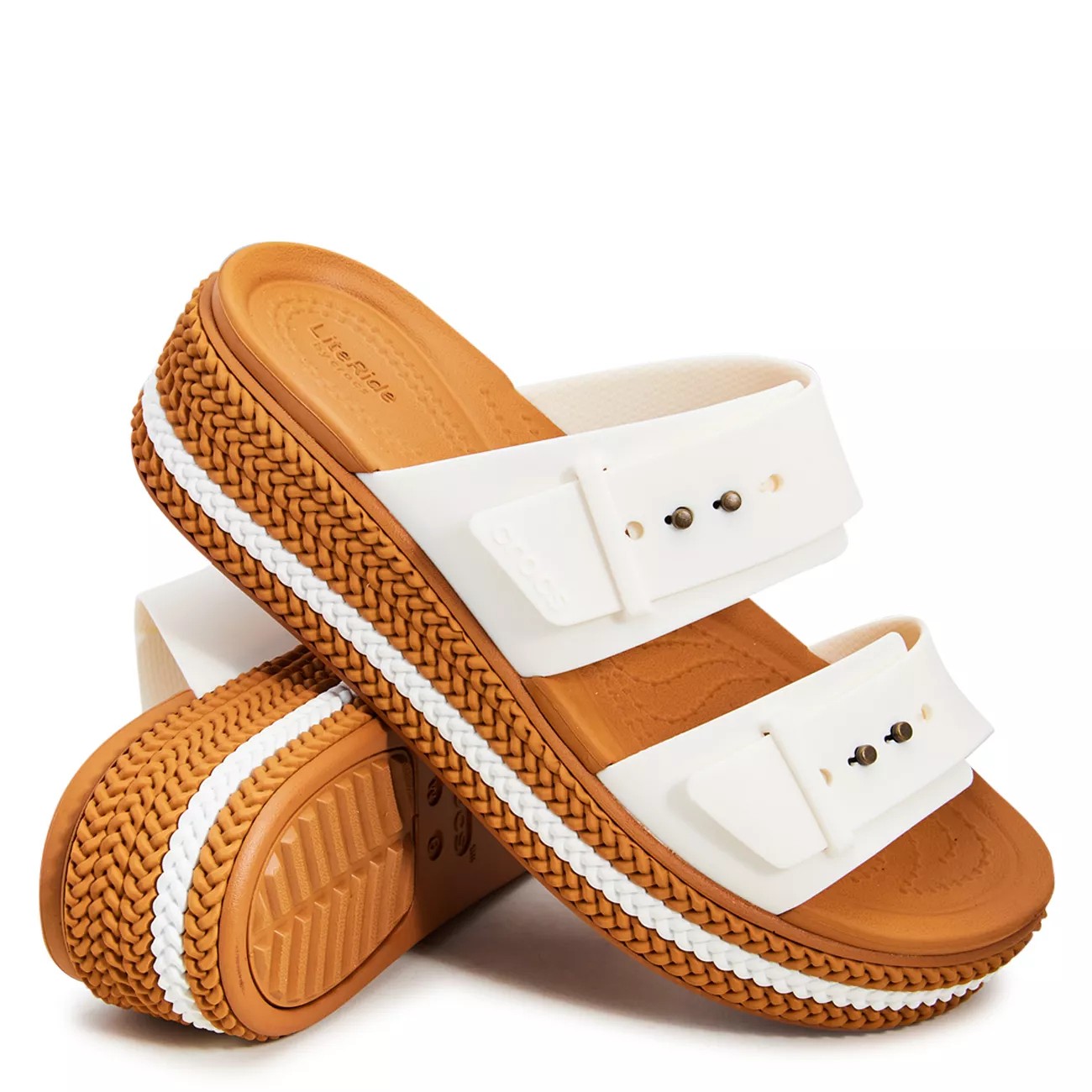 Women's Brooklyn Woven Buckle Wedge Sandal