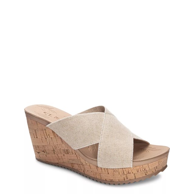 Laundry Women s Kindling Wedge Sandal in Natural Size 10 Medium
