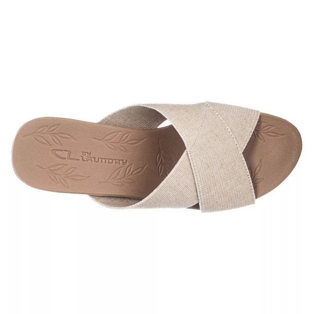 Laundry Women s Kindling Wedge Sandal in Natural Size 10 Medium