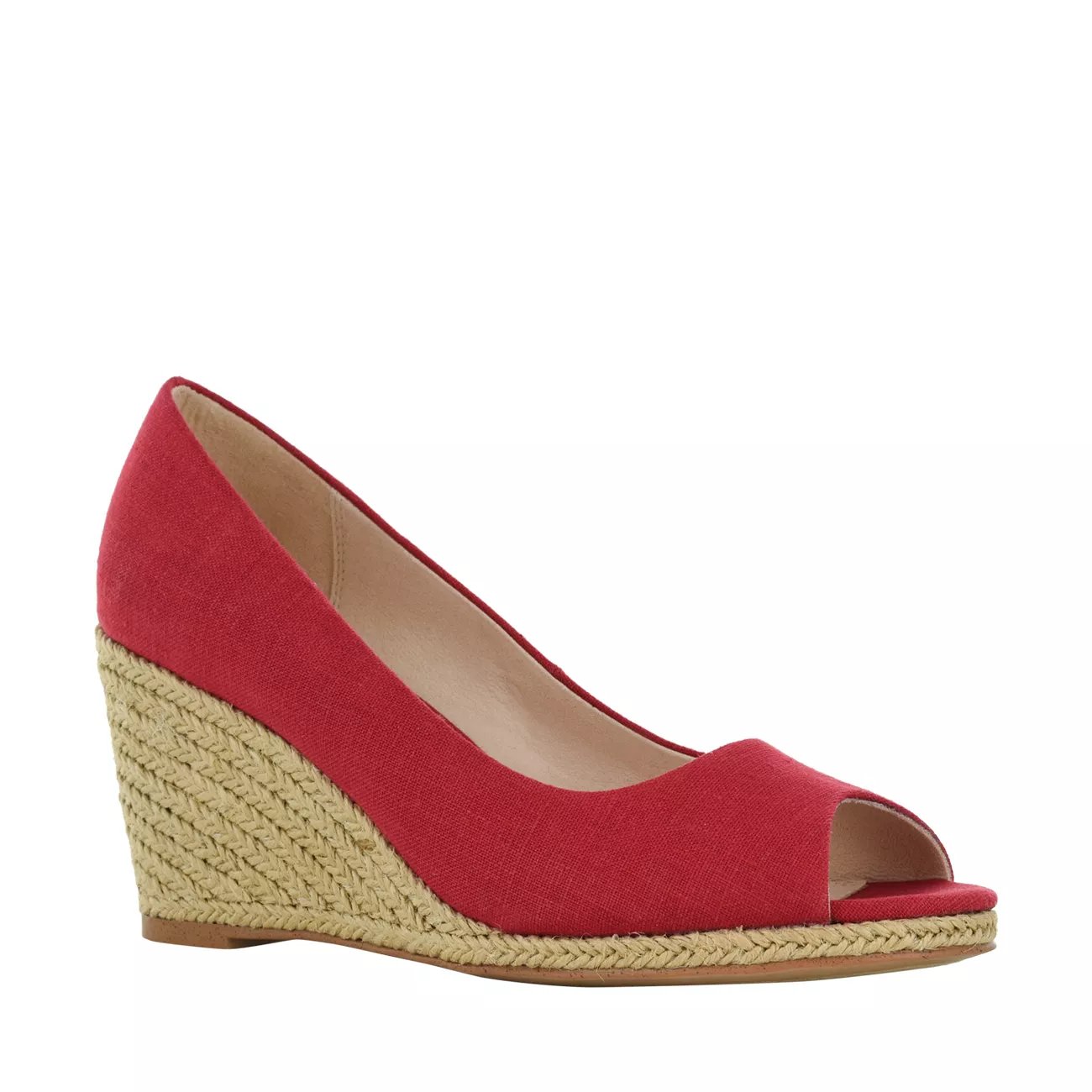 kaydena espadrille wedge pump