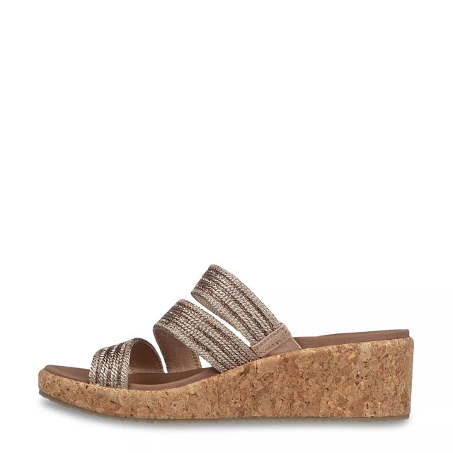 Skechers Arch Fit Beverlee Always Classy Wedge Sandal The Shoe Company