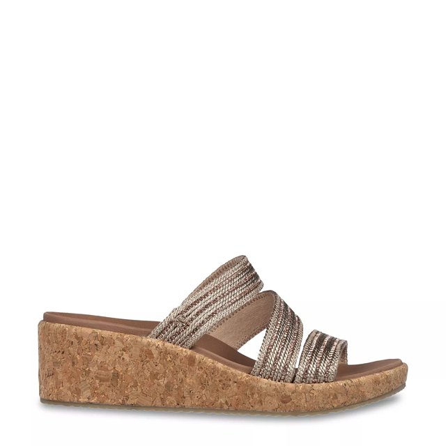 Skechers women's wedge sandals sale