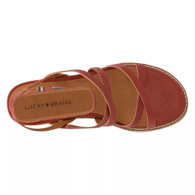 Lucky wedge sandals clearance