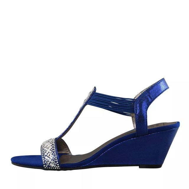New York Transit Badgetastic Wedge Sandal | The Shoe Company