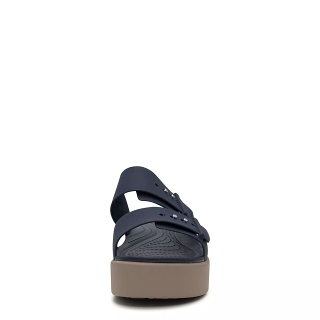 Crocs Women's Brooklyn Low Platform Wedge Sandal The Shoe Company
