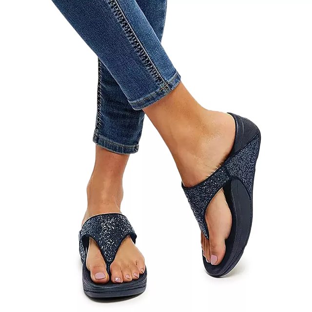 flip flop lulu glitter