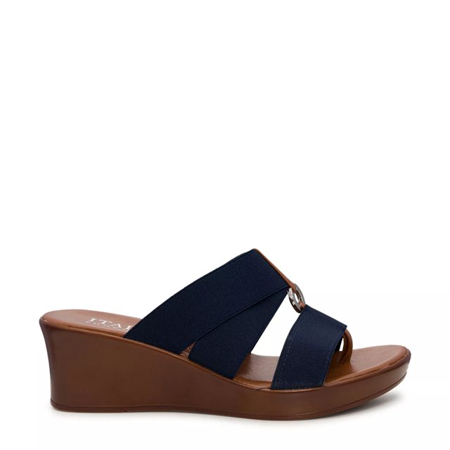 Italian Shoemakers Wedge Wide Width Sandal