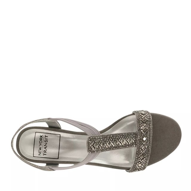 New York Transit Badgetastic Wedge Sandal peacecommission.kdsg