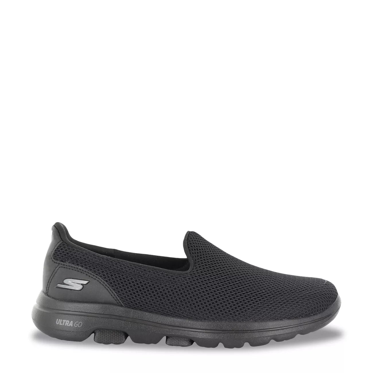 skechers go walk leather slip on