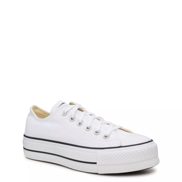 Converse Women s Chuck Taylor All Star Lift in White Black