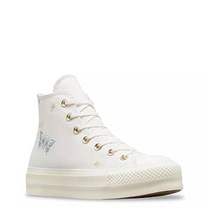 Womens converse high hot sale tops size 8