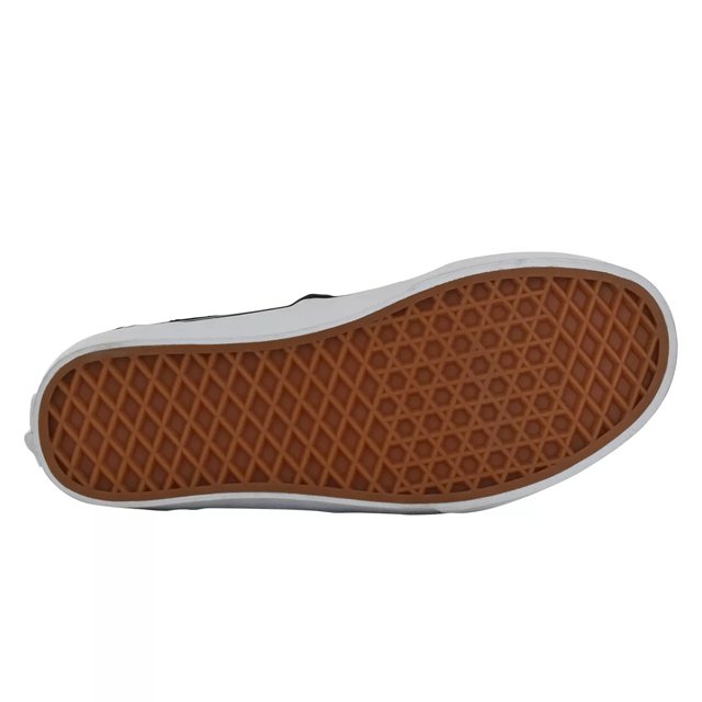 Vans asher outlet leather slip on