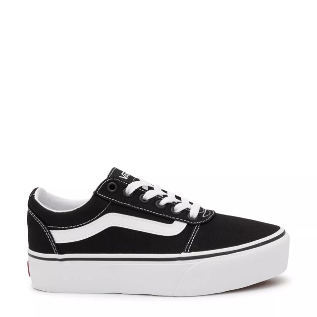 Vans Women's Ward Low Top Platform Sneaker