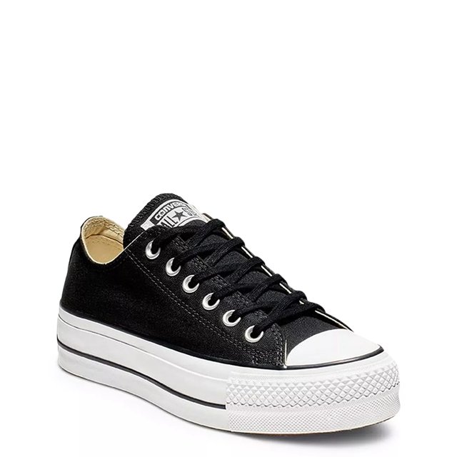 CONVERSE Chuck Taylor Allstar Ox Low SHOES Womens Sz 6 Men 4 BLACK SNEAKERS