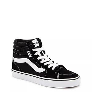 Womens Black High Top Sneakers