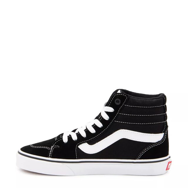 Black high top vans womens discount