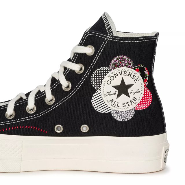 Converse Women s Chuck Taylor All Star Lift Crafted Patchwork