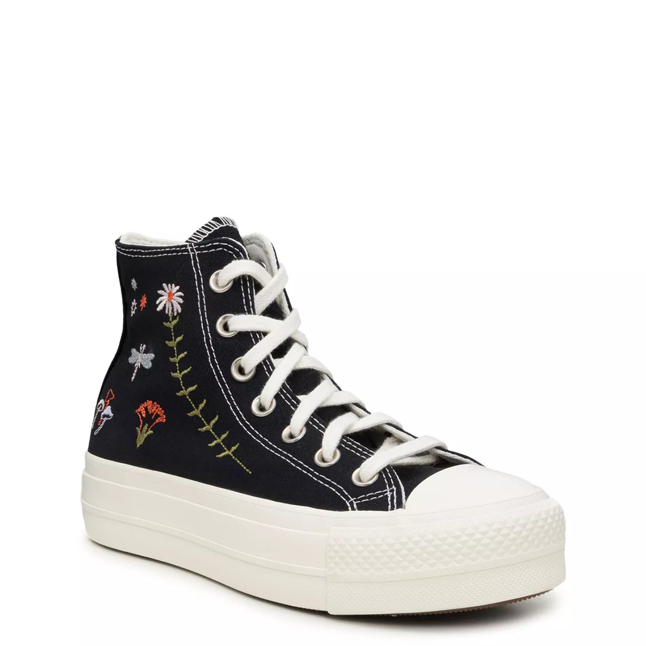 Women’s Chuck Taylor All Star Lift Platform Enchanted Garden High Top Sneaker