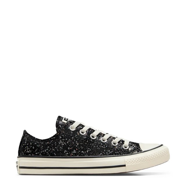 Black glitter converse womens best sale