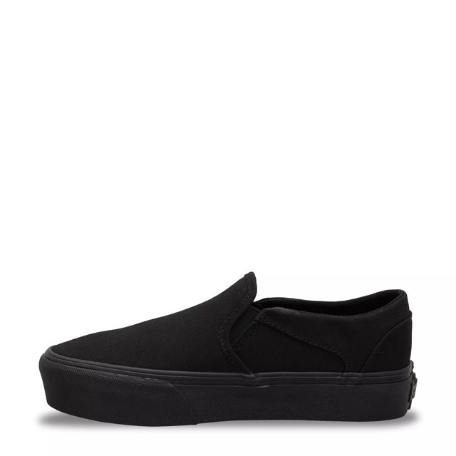 Vans Women s Asher Platform Slip On Sneaker The Shoe Company