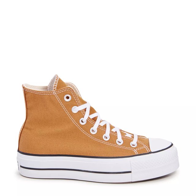 Converse Chuck Taylor All Star Lift Platform Gingersnap White Black US 8.5